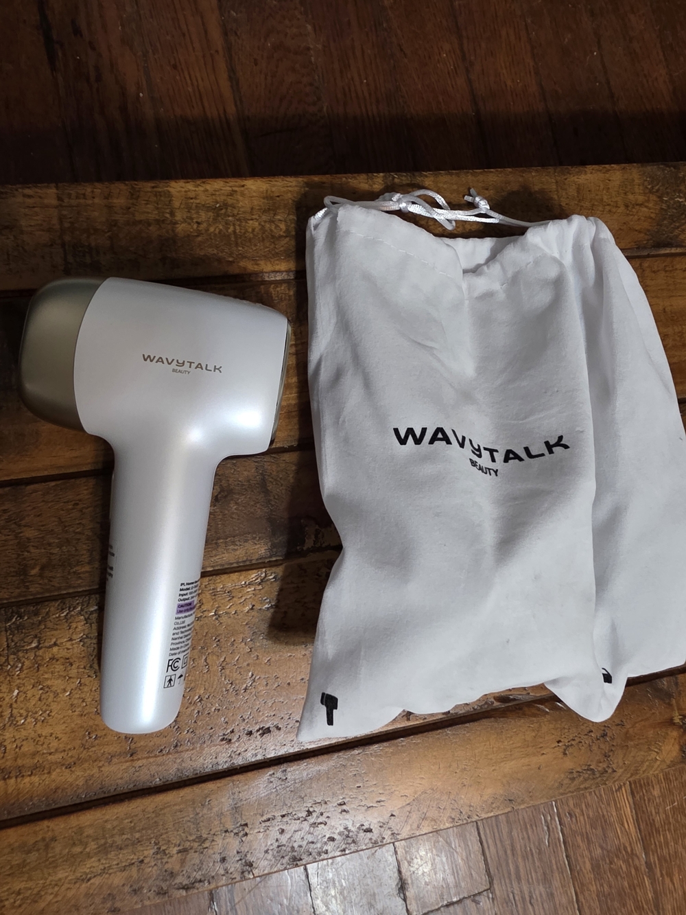 White Portable Hair Removal Device -